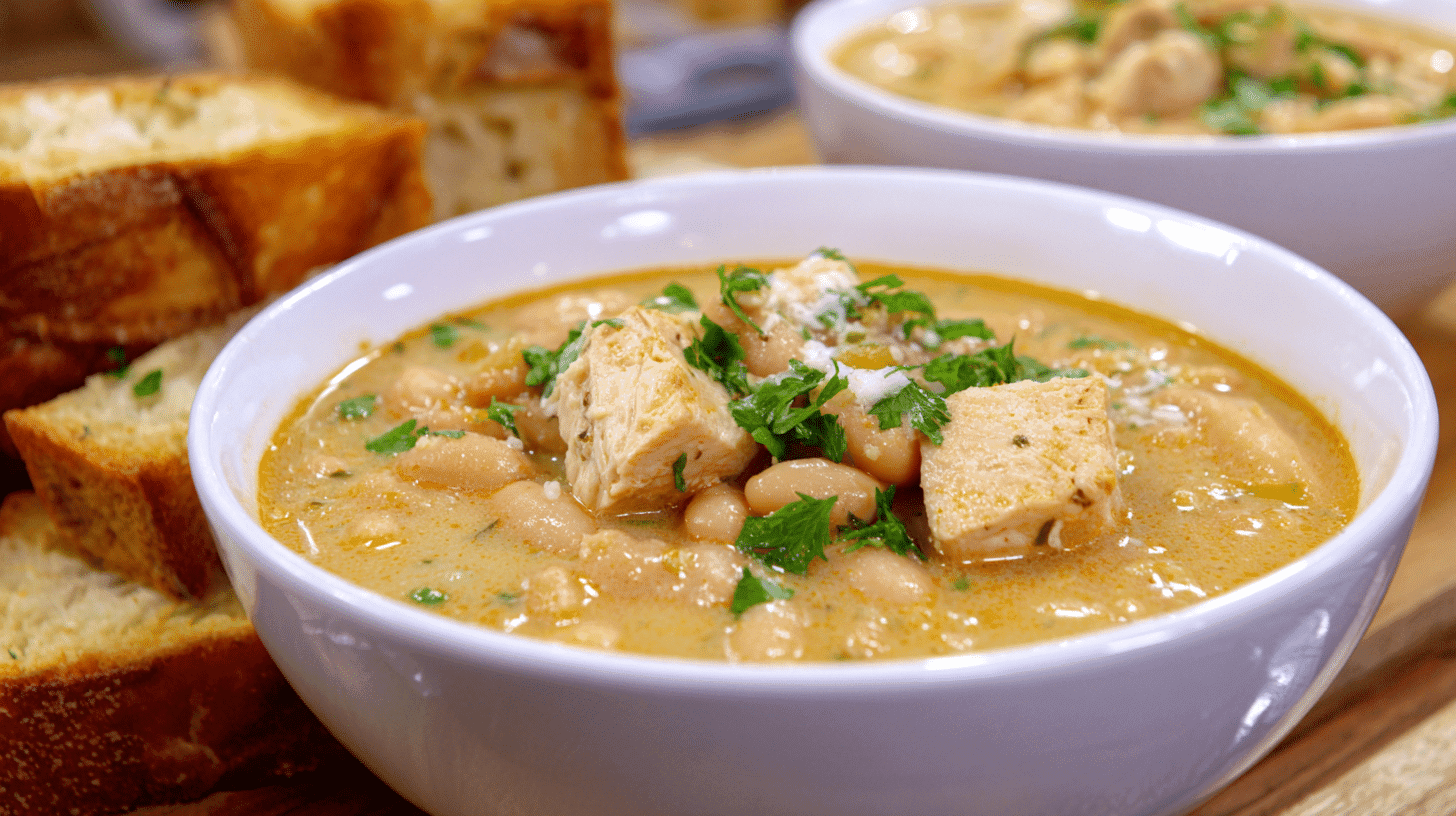 Creamy White Chicken Chili