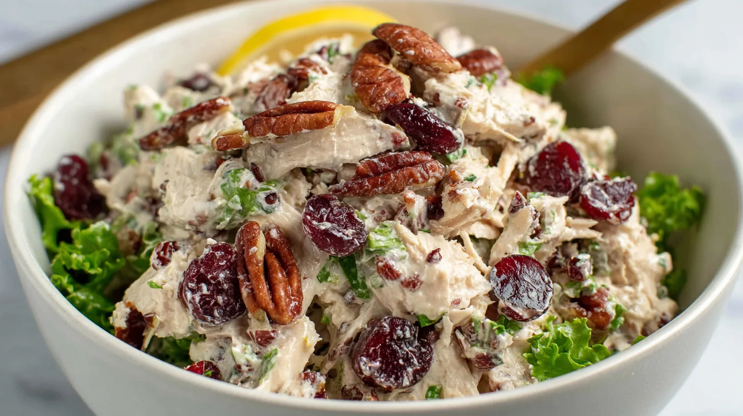 Cranberry Pecan Chicken Salad