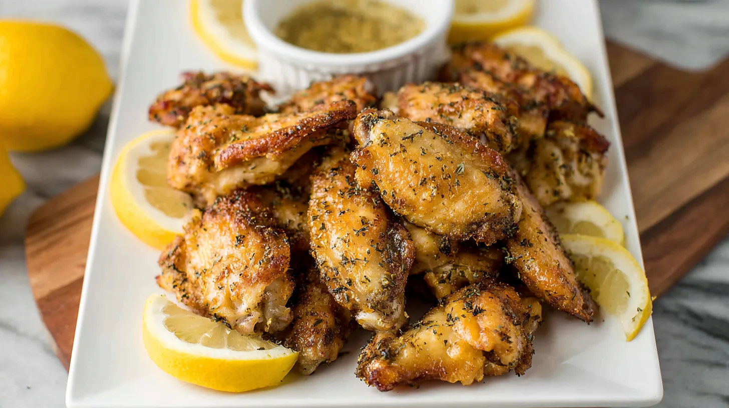lemon pepper chicken wings recipe