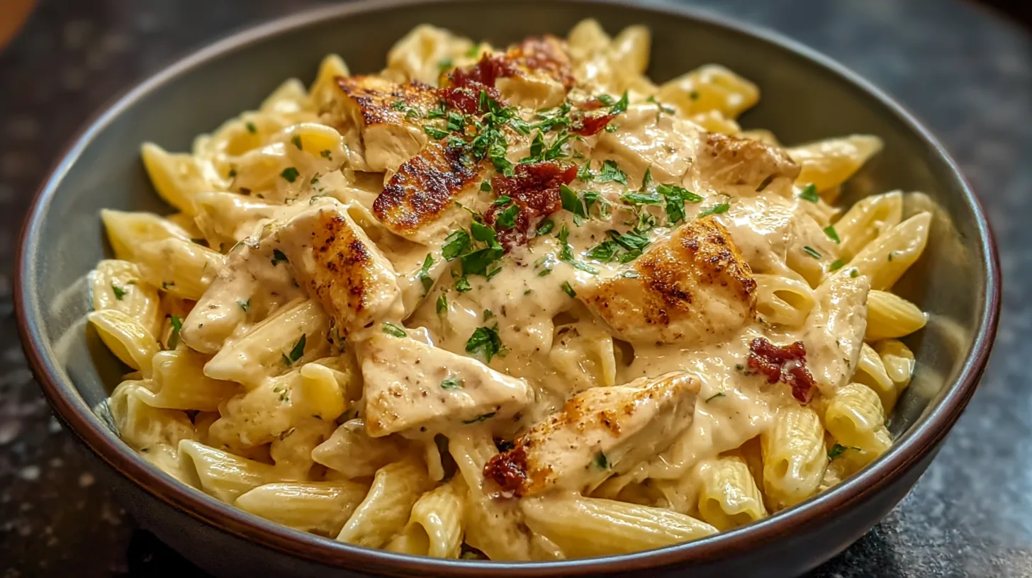 Creamy Boursin Chicken Pasta