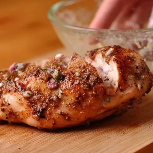 Juicy grilled chicken marinated for perfect flavor on the grill.