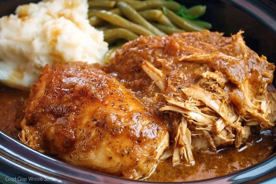 Crock Pot Mississippi Chicken